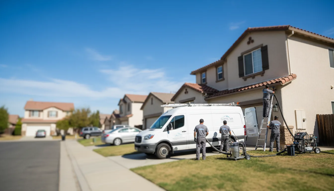 Air Duct Cleaning in Fontana, CA near me